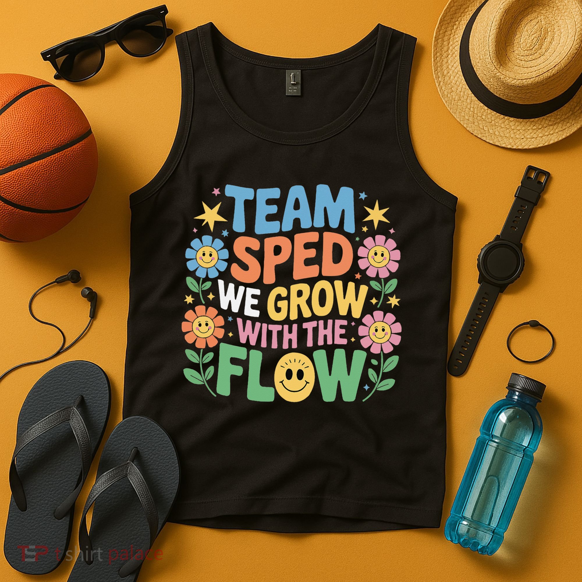 SLP Teacher Squad Speech Therapist Funny Speech Therapy Tank Top