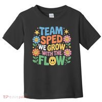 SLP Teacher Squad Speech Therapist Funny Speech Therapy Toddler T-Shirt thumb 0