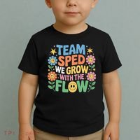SLP Teacher Squad Speech Therapist Funny Speech Therapy Toddler T-Shirt thumb 2