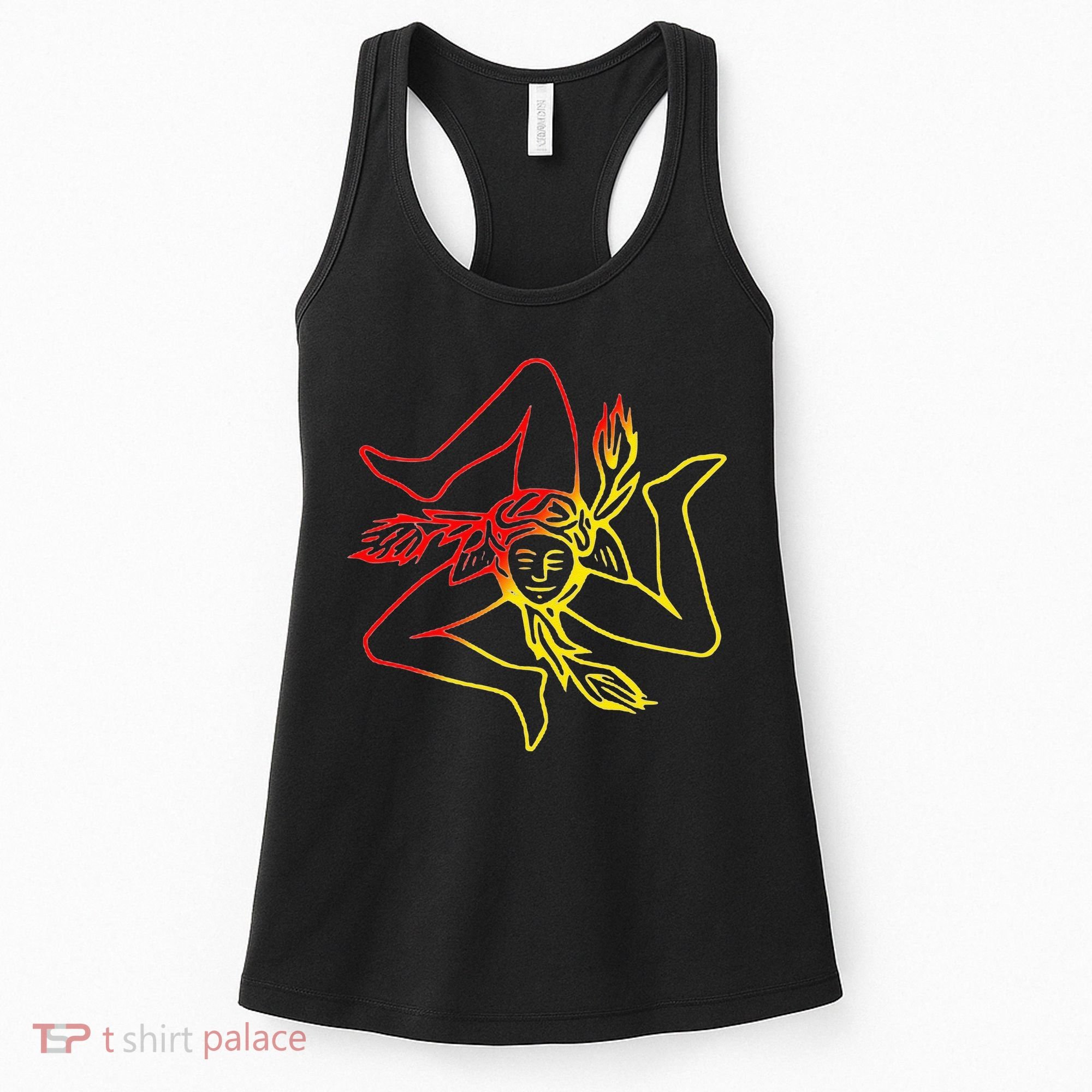 Sicily Travel Souvenir For Men Women Kids Women's Tank Top