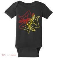 Sicily Travel Souvenir For Men Women Kids Baby Bodysuit thumb 0