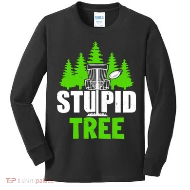 Stupid Tree Kids Long Sleeve Shirt