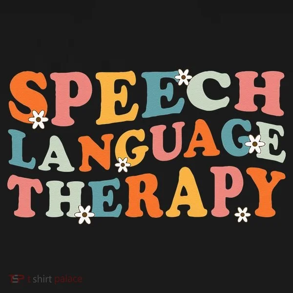 Speech Therapy Speech Language Therapy Pathologist Retro SLP Hoodie