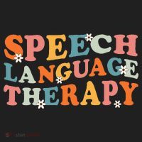 Speech Therapy Speech Language Therapy Pathologist Retro SLP Beanie thumb 2