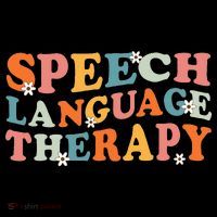 Speech Therapy Speech Language Therapy Pathologist Retro SLP Tote Bag thumb 4