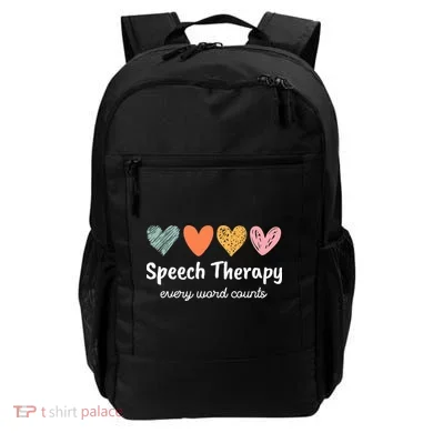 Speech Therapy Speech Language Pathologist Cute Backpack