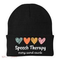 Speech Therapy Speech Language Pathologist Cute Beanie thumb 0