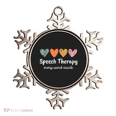 Speech Therapy Speech Language Pathologist Cute Ornament