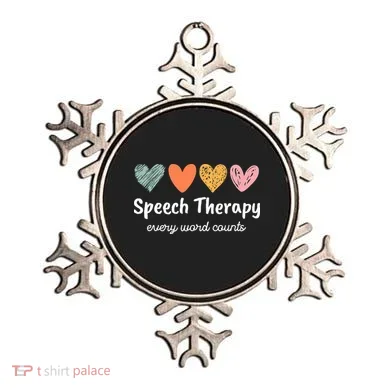 Speech Therapy Speech Language Pathologist Cute Ornament