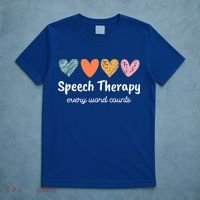 Speech Therapy Speech Language Pathologist Cute T-Shirt thumb 5