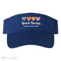 Speech Therapy Speech Language Pathologist Cute Visor thumb 0