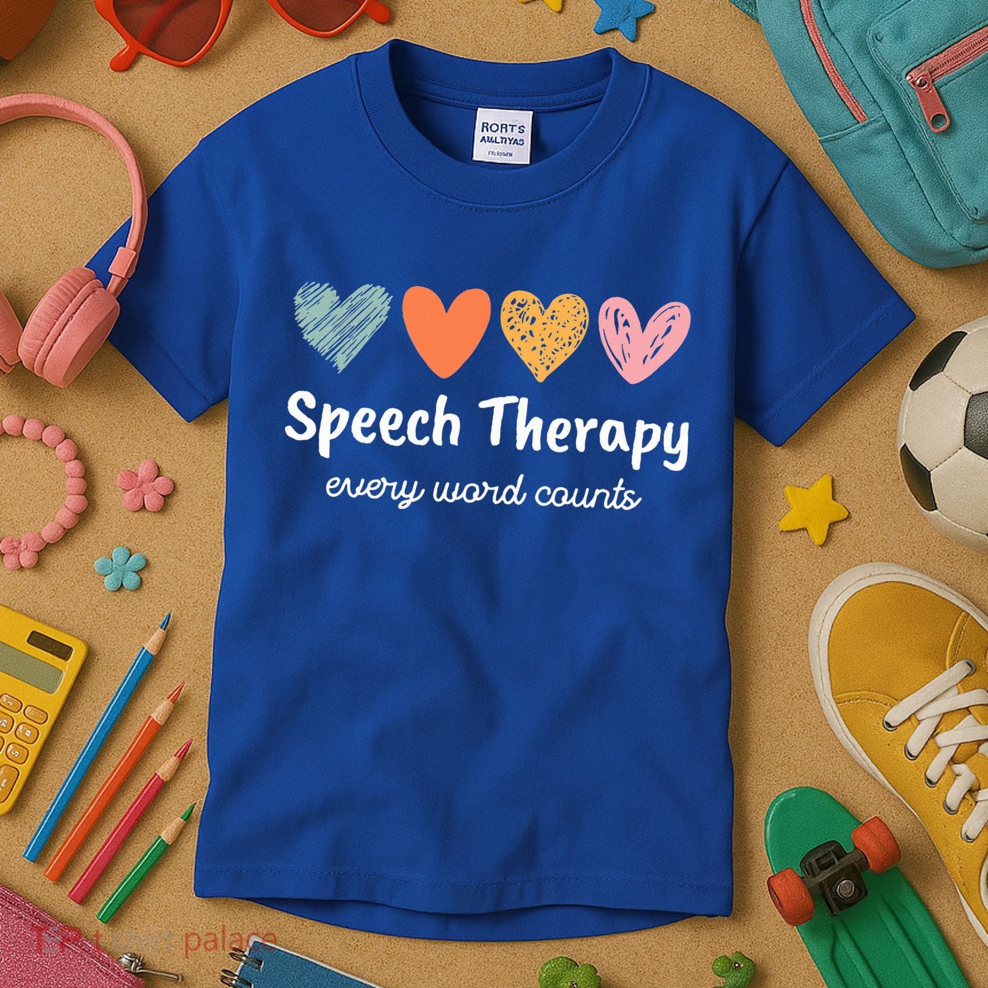 Speech Therapy Speech Language Pathologist Cute Kids T-Shirt