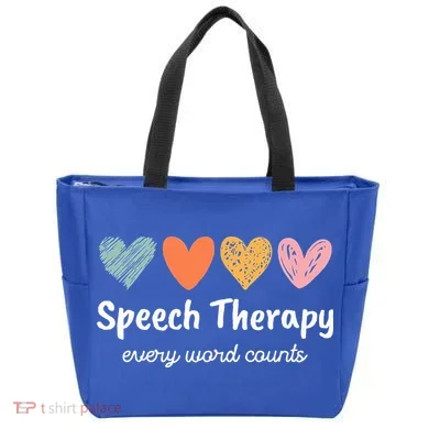 Speech Therapy Speech Language Pathologist Cute Tote Bag