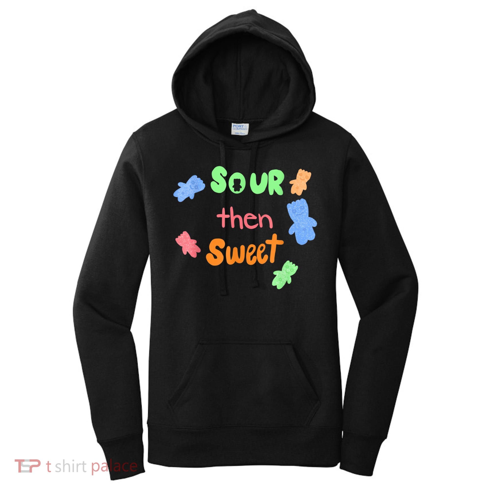 Sour Then Sweet Sour Candy Patch Women's Hoodie