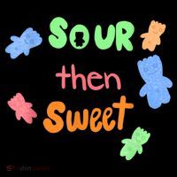 Sour Then Sweet Sour Candy Patch Women's Hoodie thumb 2