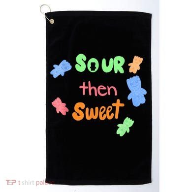 Sour Then Sweet Sour Candy Patch Golf Towel
