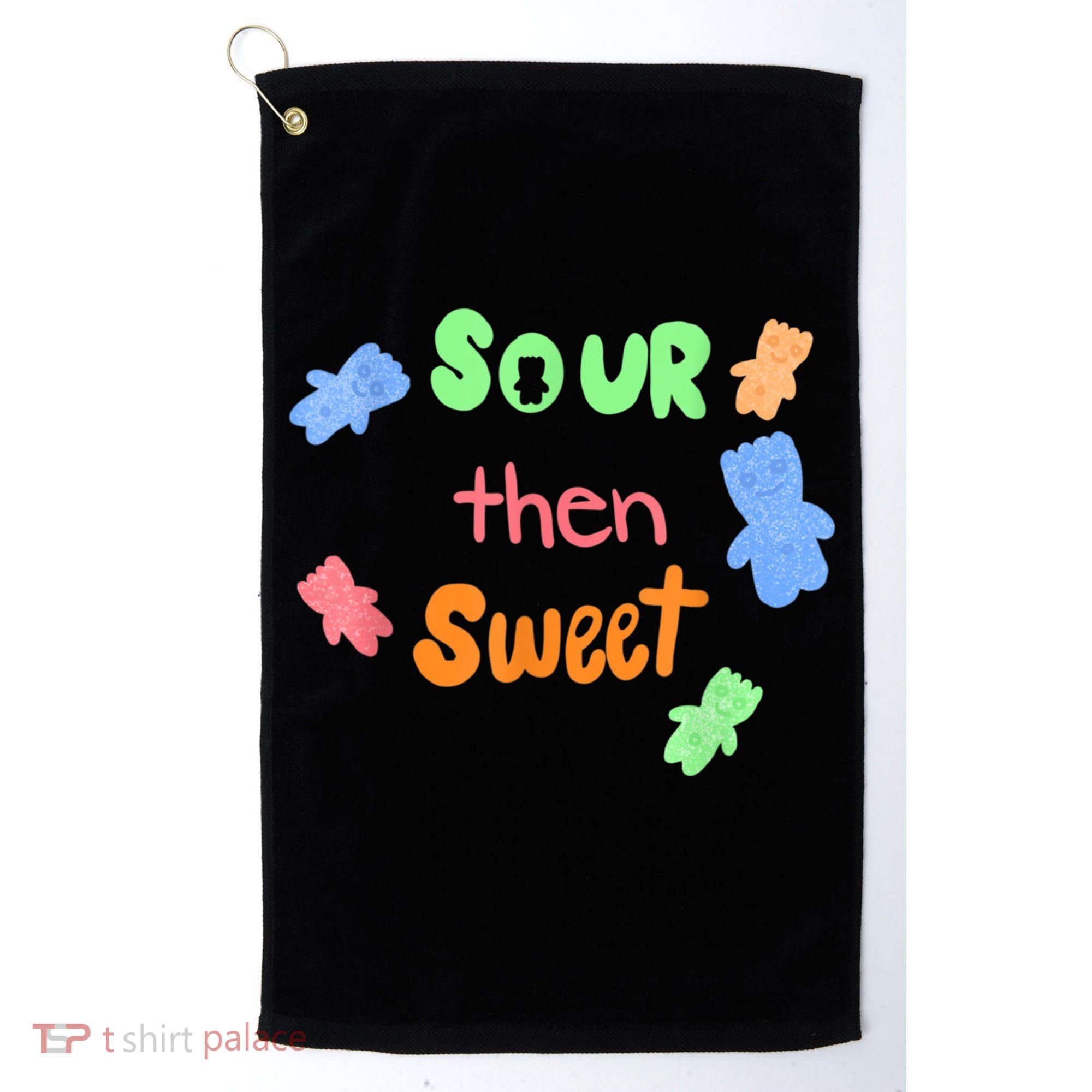 Sour Then Sweet Sour Candy Patch Golf Towel