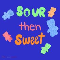 Sour Then Sweet Sour Candy Patch Coaster thumb 2
