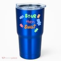Sour Then Sweet Sour Candy Patch Tumbler thumb 0