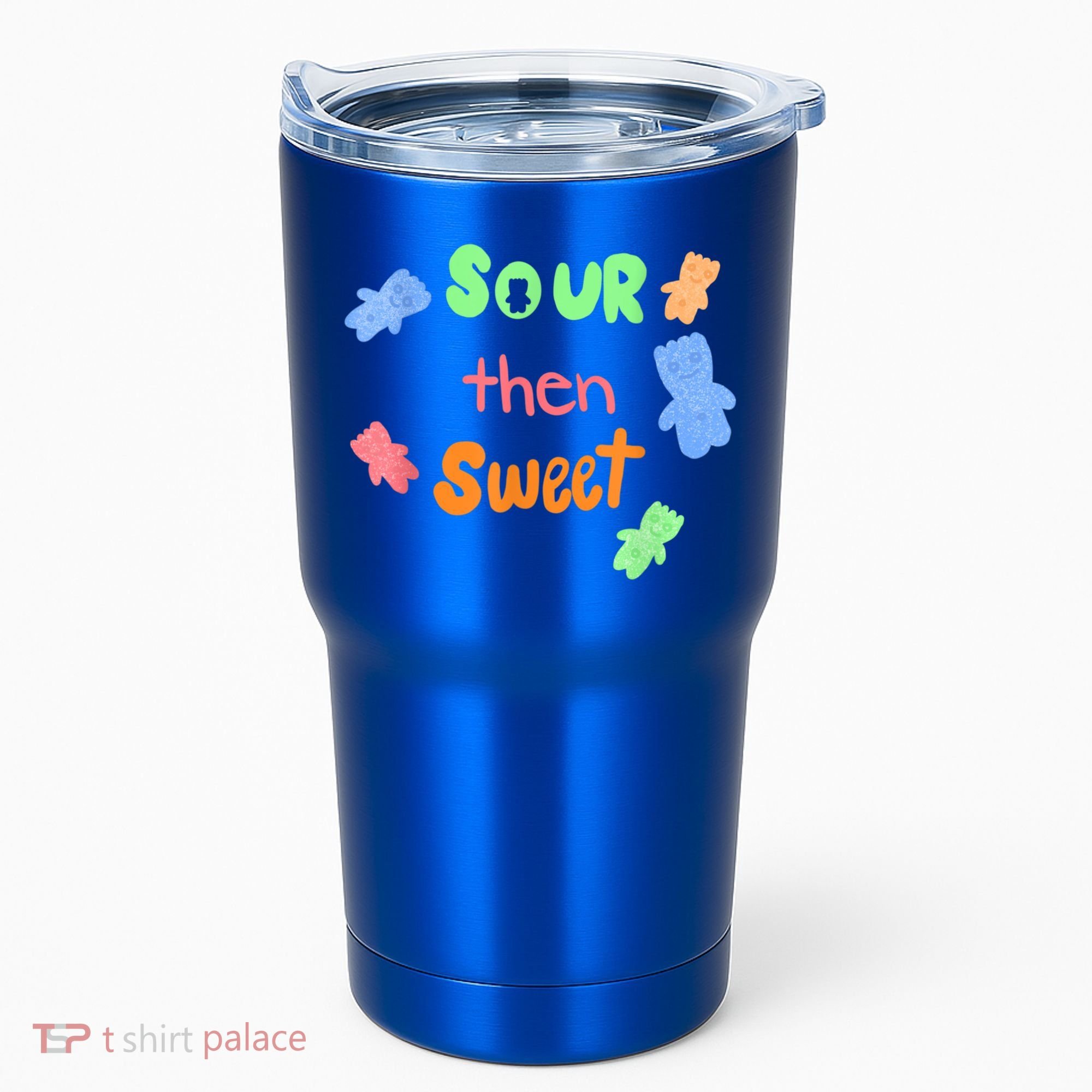 Sour Then Sweet Sour Candy Patch Tumbler