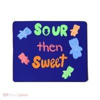 Sour Then Sweet Sour Candy Patch Mousepad thumb 0