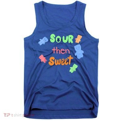 Sour Then Sweet Sour Candy Patch Tank Top