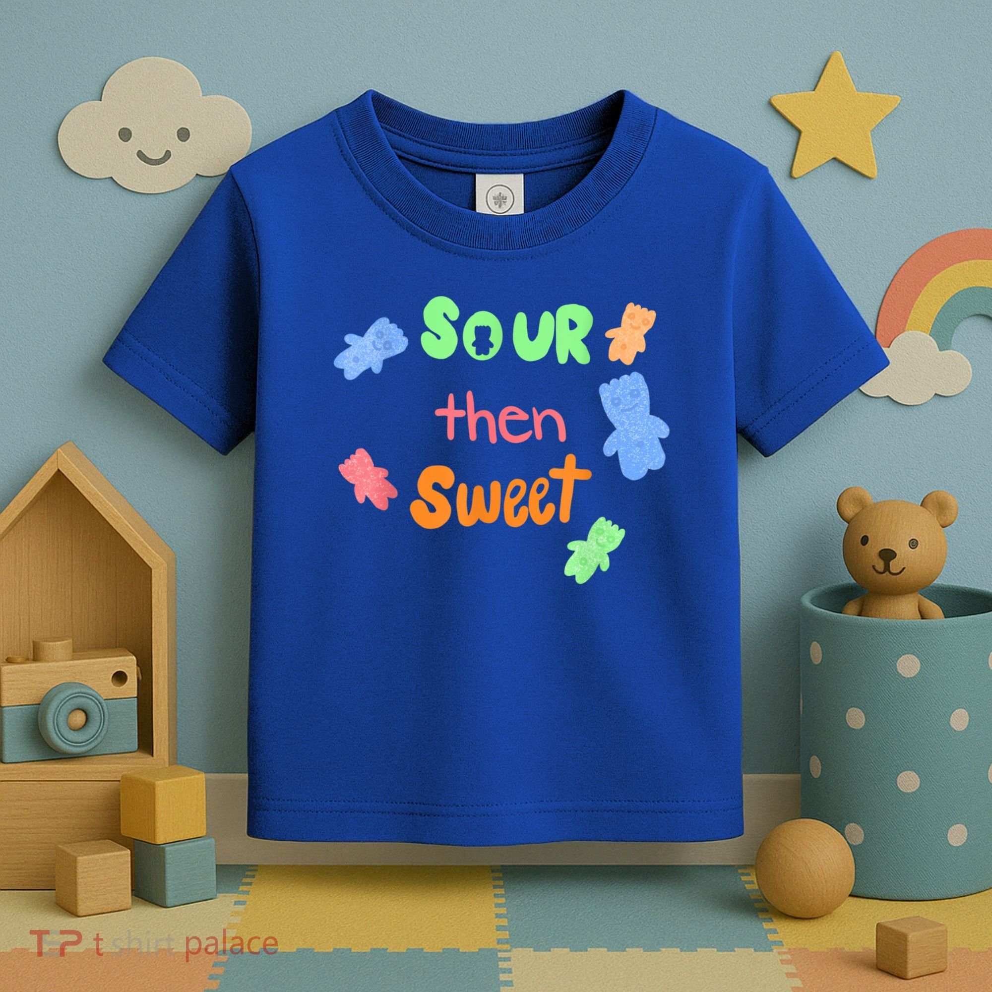 Sour Then Sweet Sour Candy Patch Toddler T-Shirt