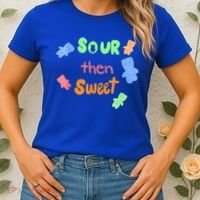 Sour Then Sweet Sour Candy Patch Women's T-Shirt thumb 2