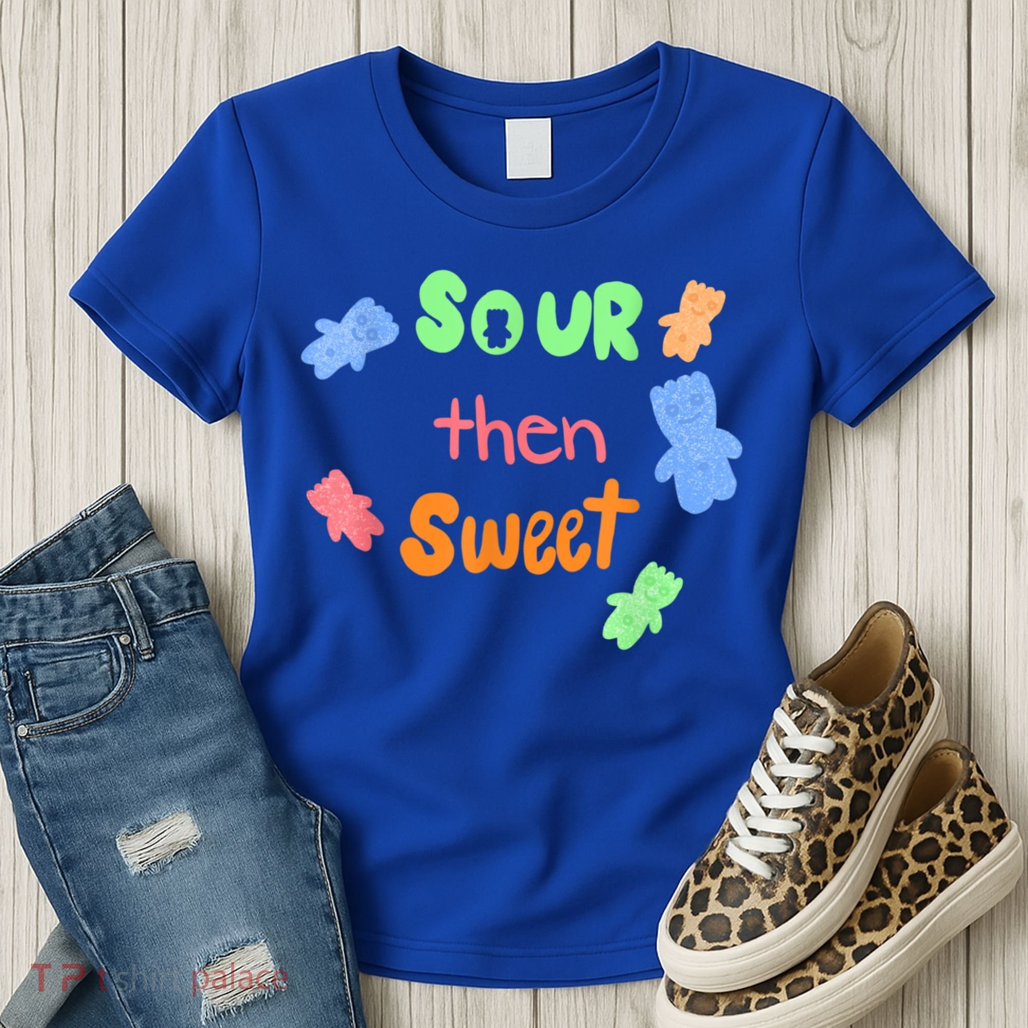 Sour Then Sweet Sour Candy Patch Women's T-Shirt
