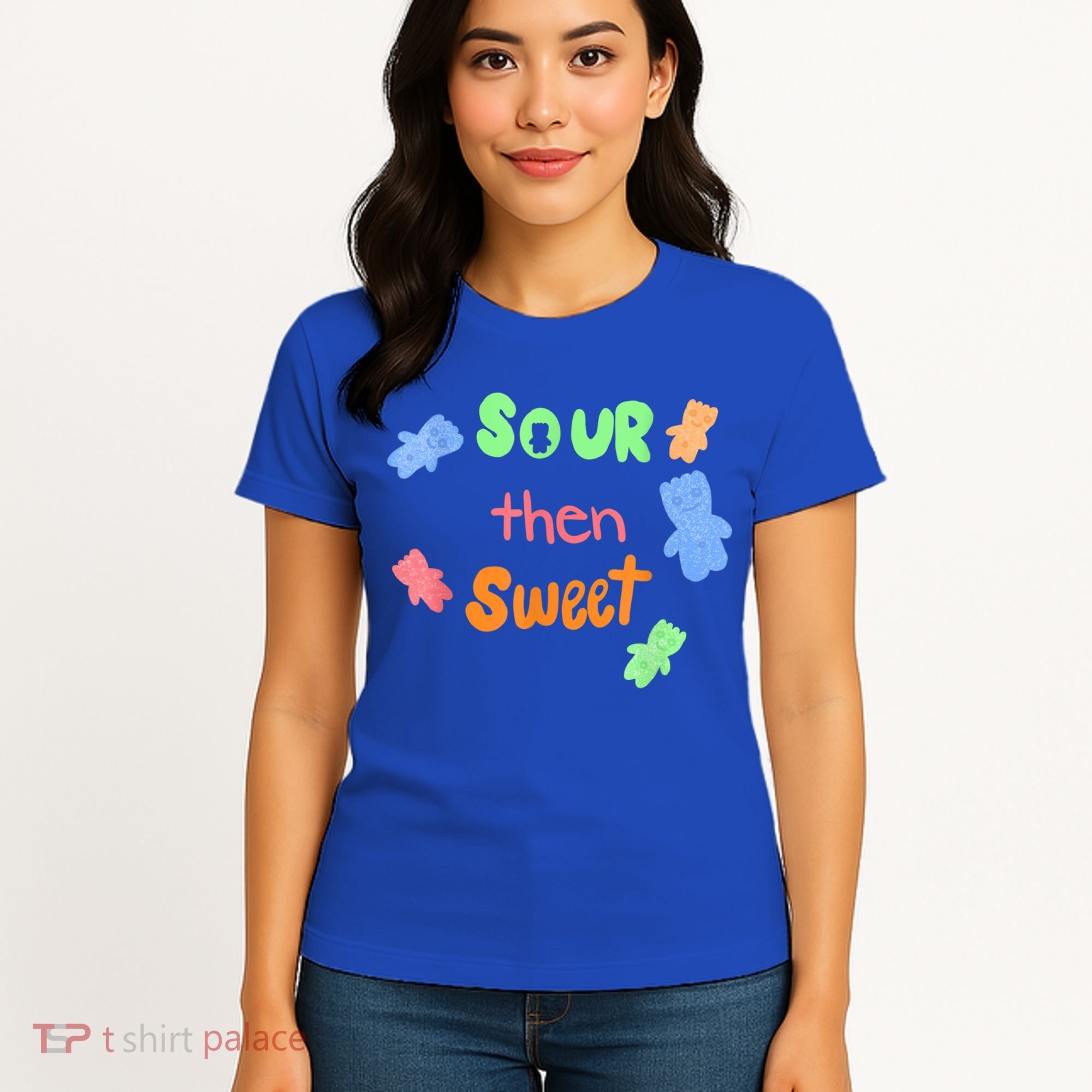 Sour Then Sweet Sour Candy Patch Women's T-Shirt