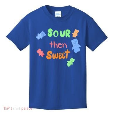 Sour Then Sweet Sour Candy Patch Kids T-Shirt