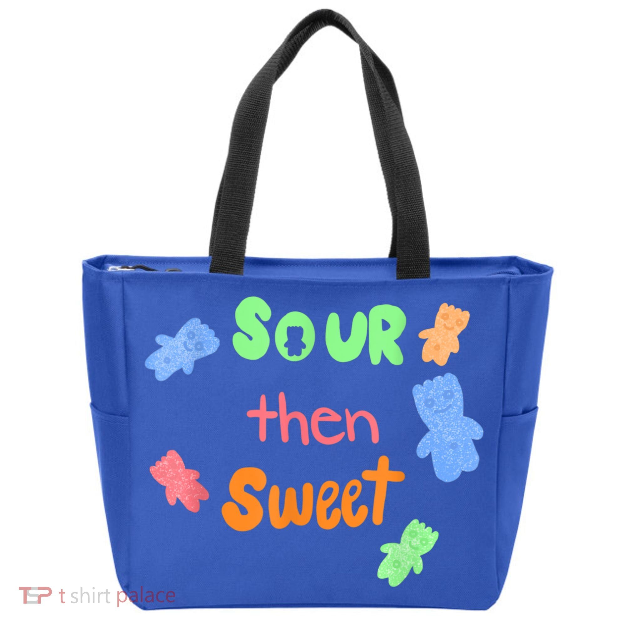 Sour Then Sweet Sour Candy Patch Tote Bag