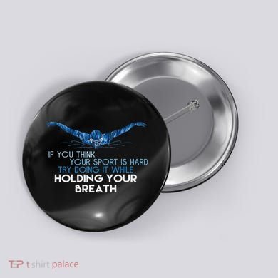 Swimming Team Swim Team Button