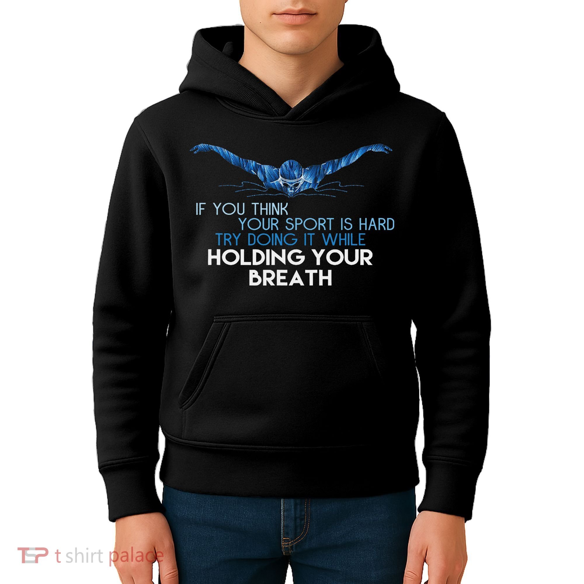 Swimming Team Swim Team Kids Hoodie