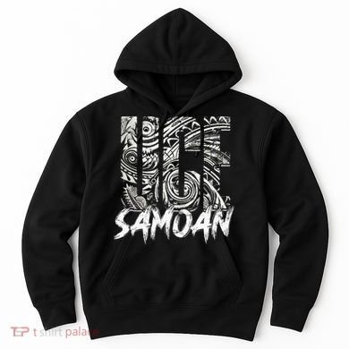 Samoan Tribal Samoa Polynesian Tanoa Uce Samoan Hoodie
