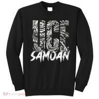 Samoan Tribal Samoa Polynesian Tanoa Uce Samoan Sweatshirt thumb 0