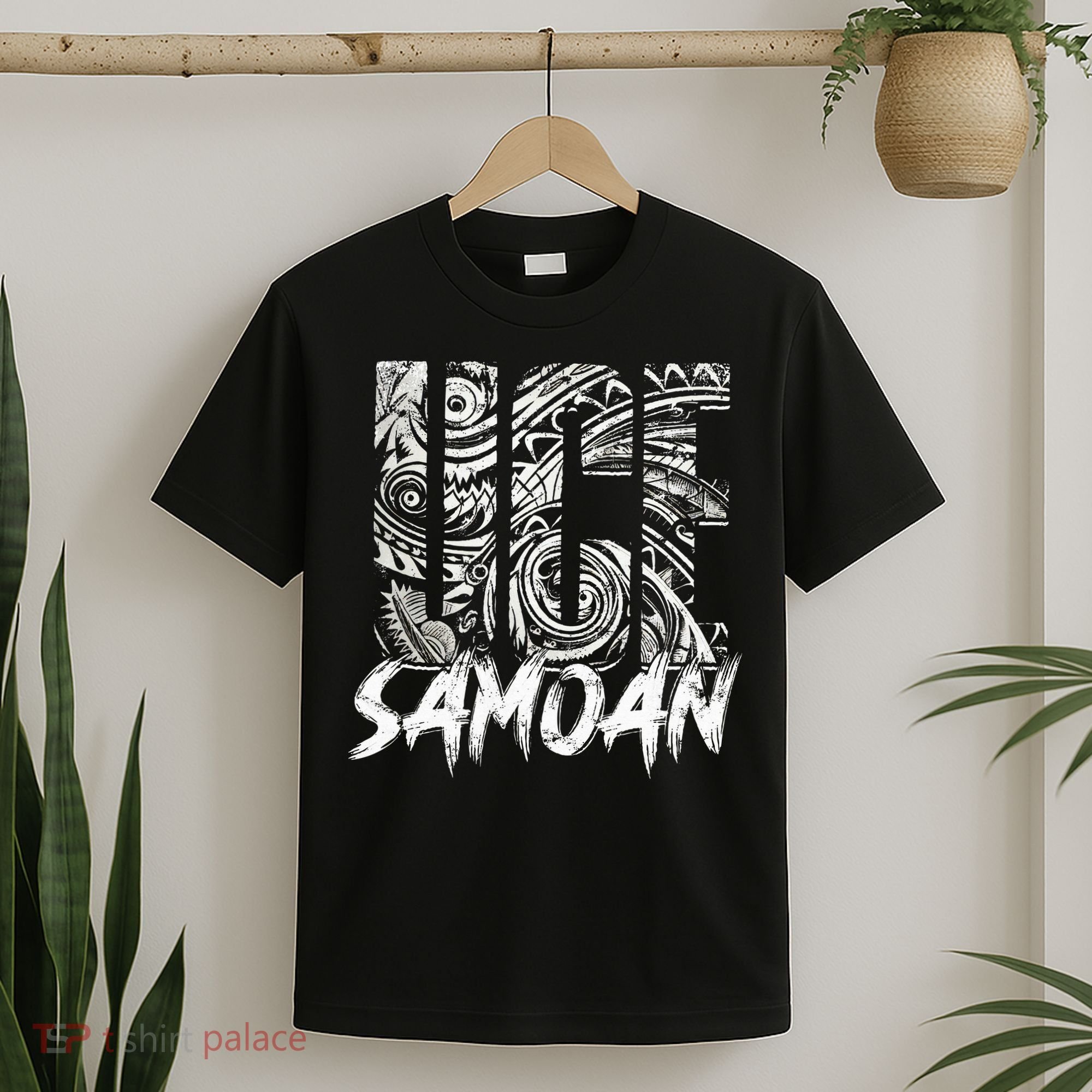 Samoan Tribal Samoa Polynesian Tanoa Uce Samoan T-Shirt