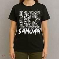 Samoan Tribal Samoa Polynesian Tanoa Uce Samoan T-Shirt thumb 4