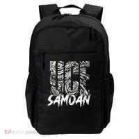 Samoan Tribal Samoa Polynesian Tanoa Uce Samoan Backpack thumb 0