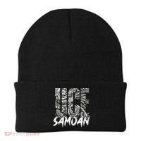 Samoan Tribal Samoa Polynesian Tanoa Uce Samoan Beanie thumb 0