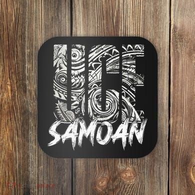 Samoan Tribal Samoa Polynesian Tanoa Uce Samoan Coaster
