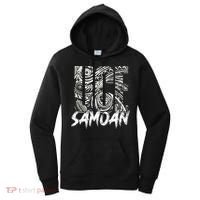 Samoan Tribal Samoa Polynesian Tanoa Uce Samoan Women's Hoodie thumb 0