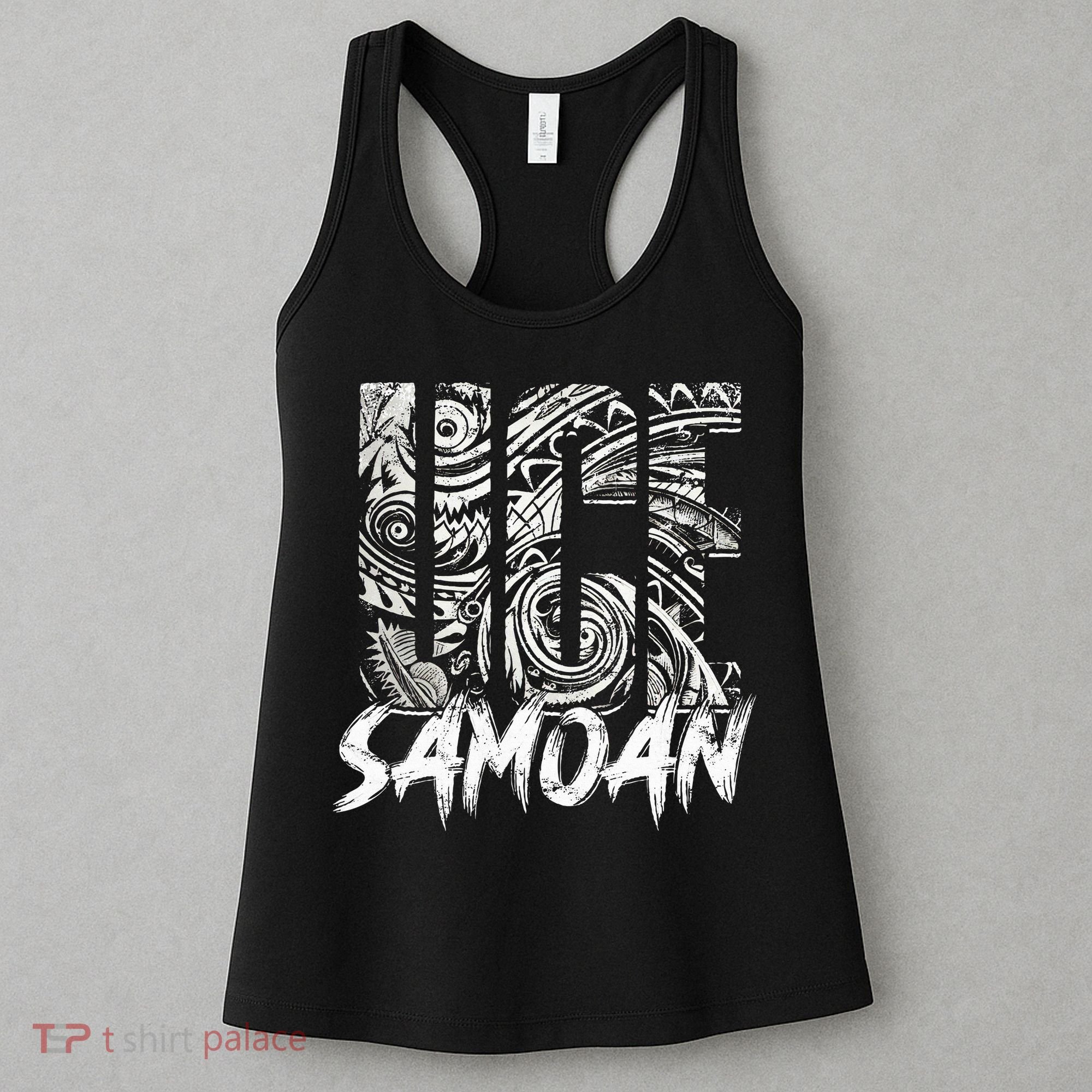 Samoan Tribal Samoa Polynesian Tanoa Uce Samoan Women's Tank Top