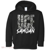 Samoan Tribal Samoa Polynesian Tanoa Uce Samoan Toddler Hoodie thumb 0