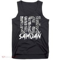 Samoan Tribal Samoa Polynesian Tanoa Uce Samoan Tank Top thumb 0