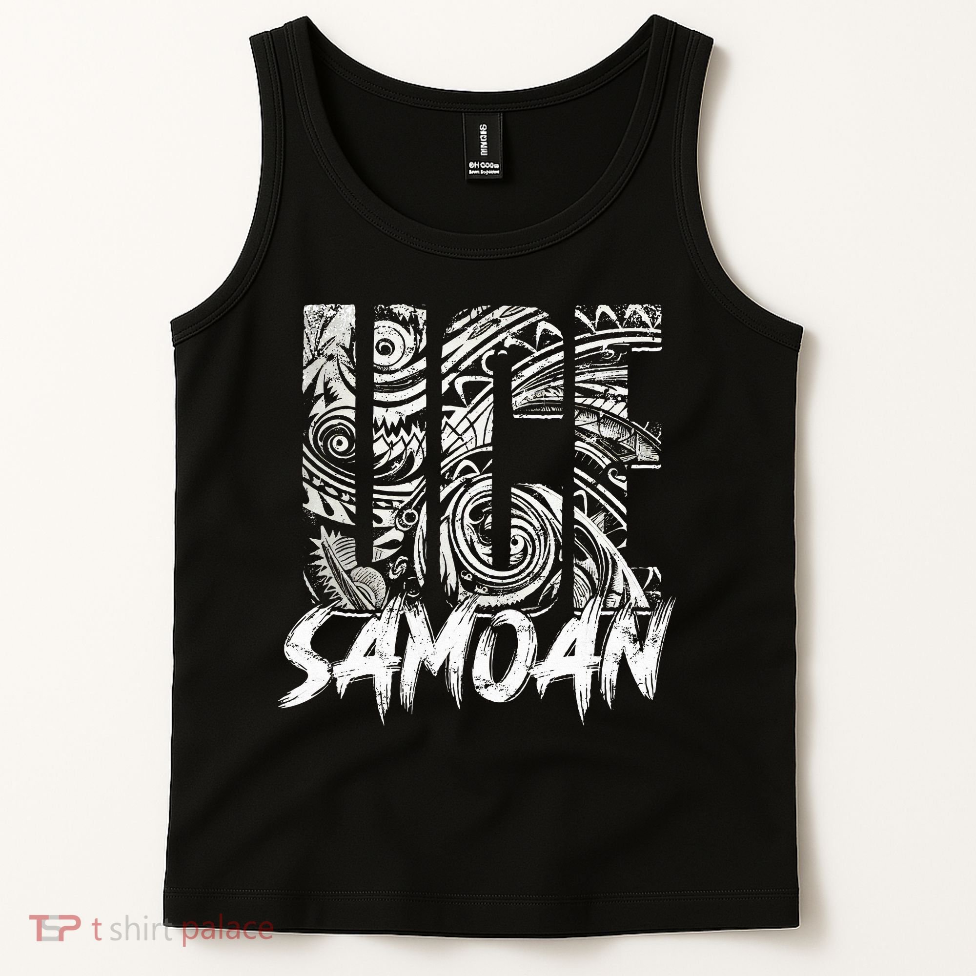 Samoan Tribal Samoa Polynesian Tanoa Uce Samoan Tank Top
