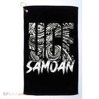 Samoan Tribal Samoa Polynesian Tanoa Uce Samoan Golf Towel thumb 0