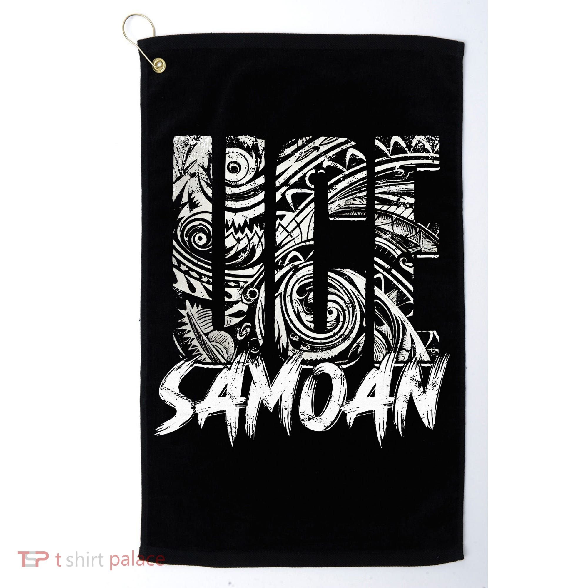 Samoan Tribal Samoa Polynesian Tanoa Uce Samoan Golf Towel