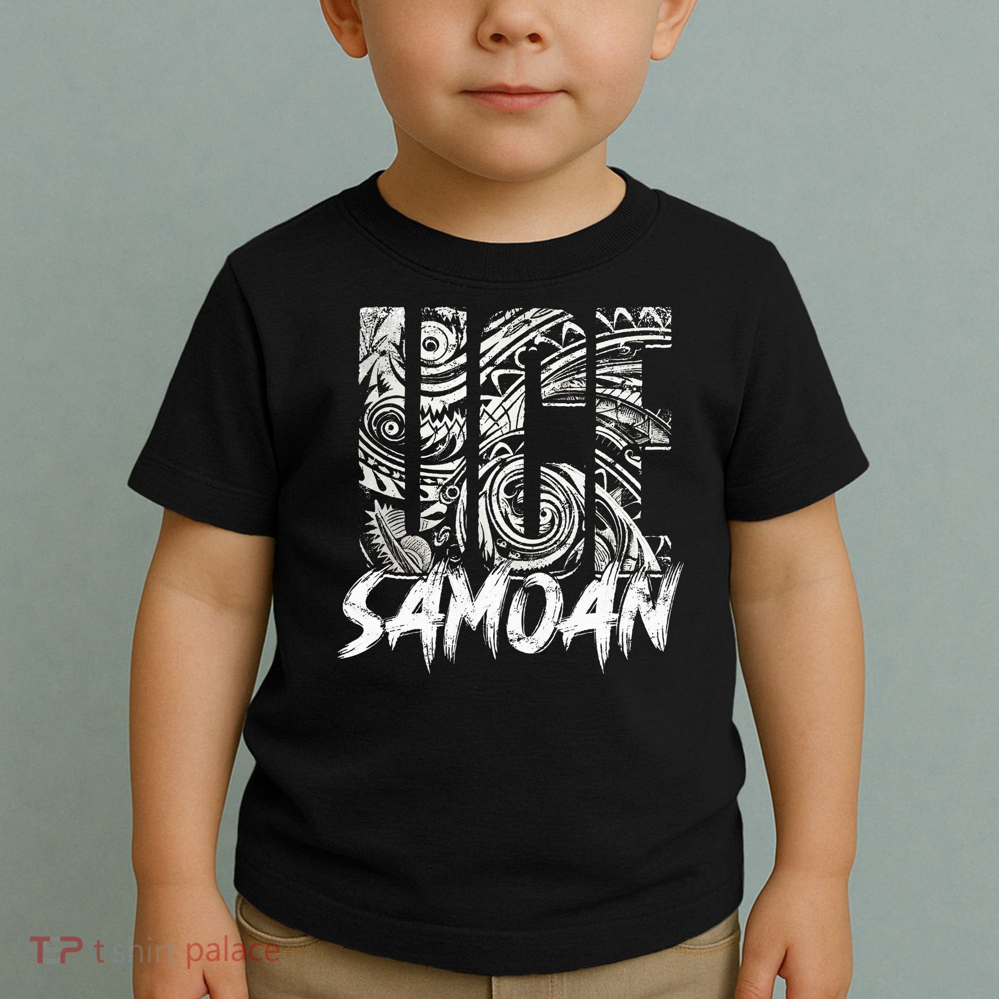 Samoan Tribal Samoa Polynesian Tanoa Uce Samoan Toddler T-Shirt