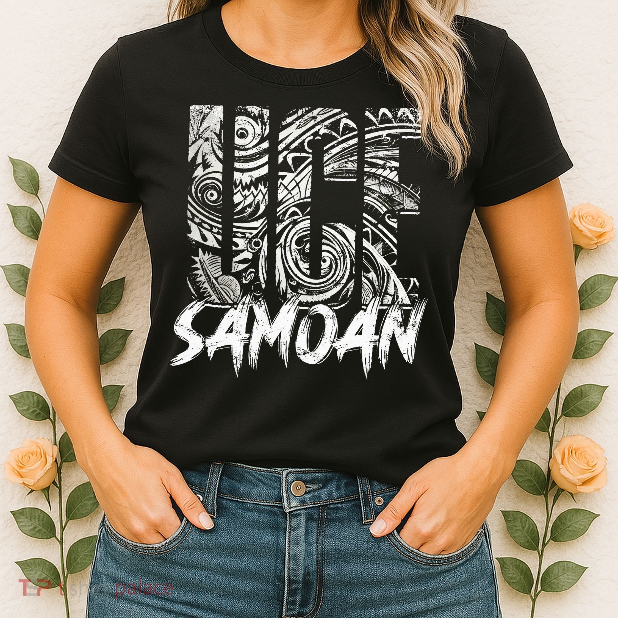 Samoan Tribal Samoa Polynesian Tanoa Uce Samoan Women's T-Shirt